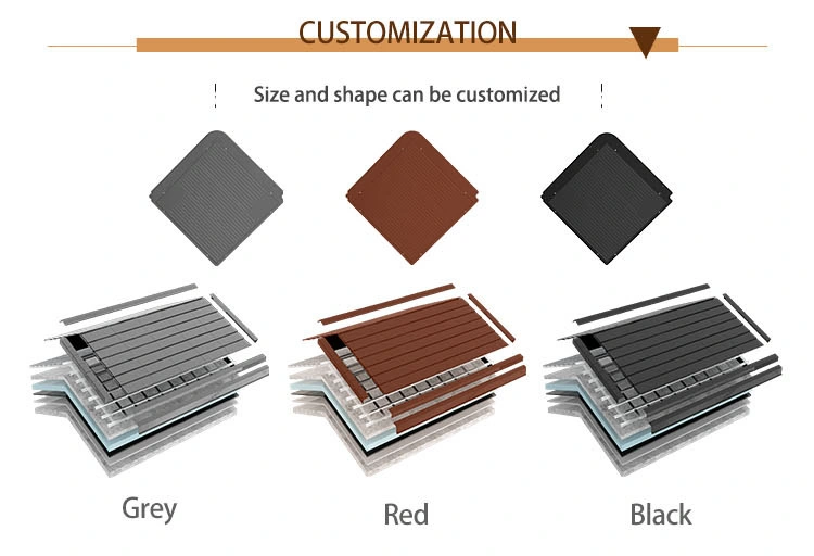 BIPV Mounting System Rattwarehouse Trina 415W Black Solar Panel BIPV Monocrystalline Silicon