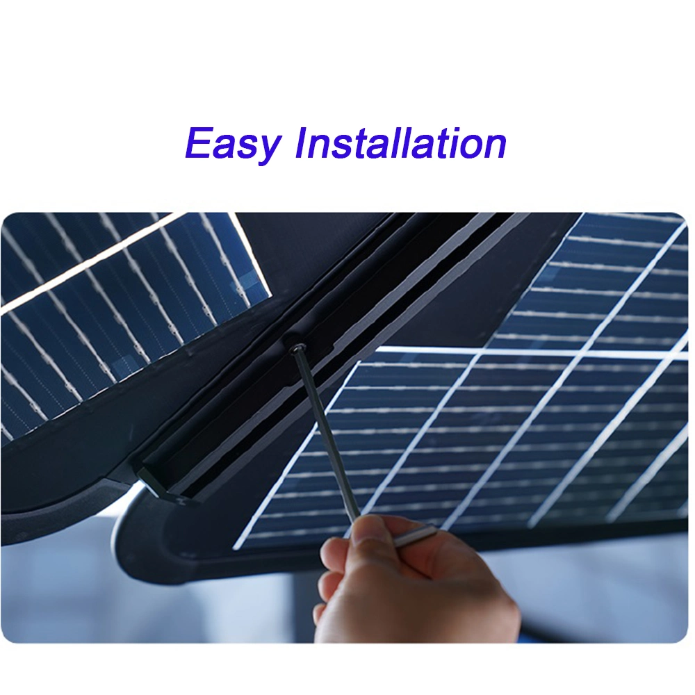 1kw 2kw 3kw Bifacial Panel System Sunflower Design Solar Kit Solar Flower Power System for Home Villa Courtyard Solar Energy System