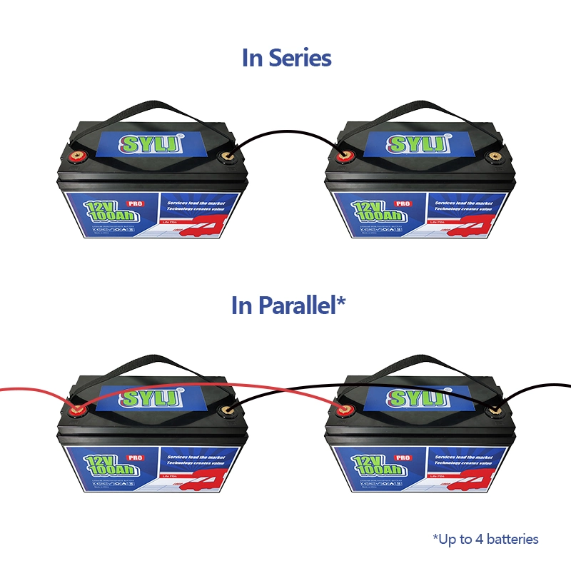 12V 100ah LiFePO4 Battery Built BMS Supports Low Temperature Charging Lithium Battery off-Grid in Cold Areas