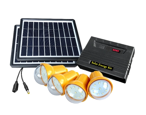 Solar Power System Solar LED Light Home Kit with Mobile Charger