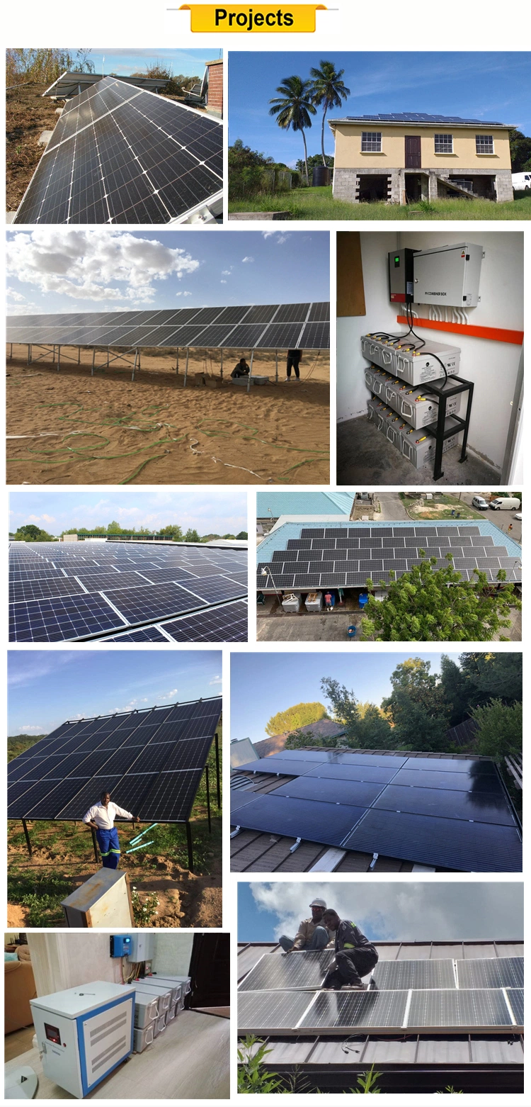 10kw off Grid Portable Solar Battery Power System 10000 Watt