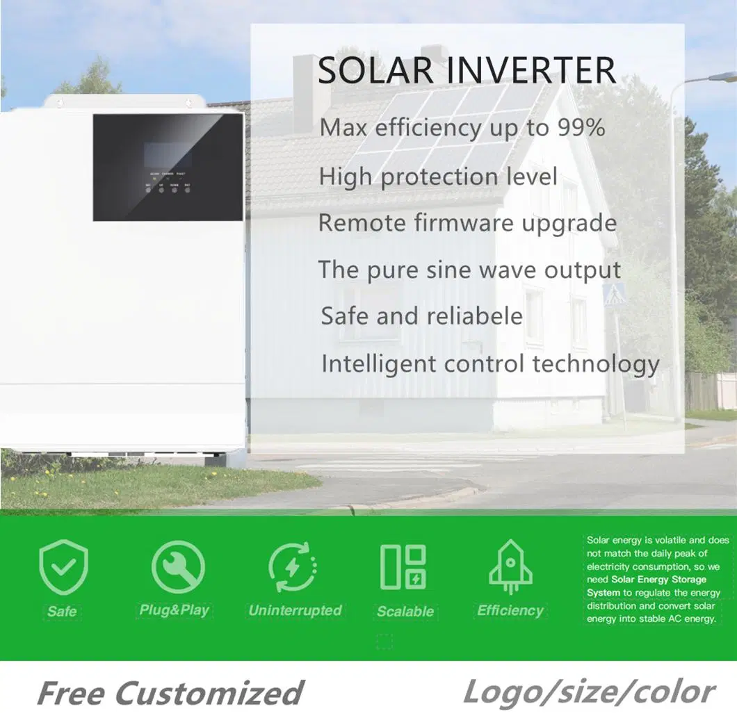 Wholesale Price Pure Sine Wave Solar Inverter 5kw 3.5kw 48V Solar Inverter