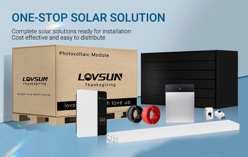 Solar Equipment Energy System 5kw 10kw 20 Kw off-Grid System for House