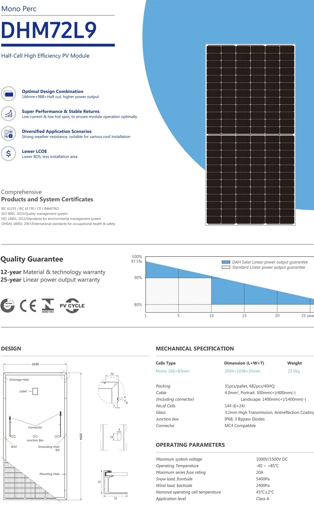 Growatt Solar Inverter 3kw 4kw 5kw 6kw 7kw 8kw 10kw on Grid Solar Inverter Manufacturer