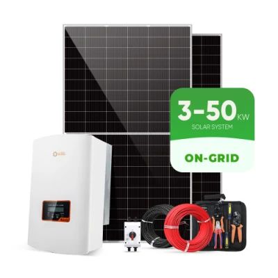  Sunpal en la red eléctrica del Sistema Solar 5000W 20000W Balcón Kit de montaje de panel solar para viviendas