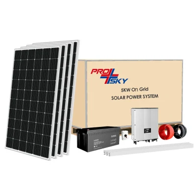  Prosky Cheapest DIY 1 Kw fuera de la red La Energía Solar Kit Sistema de entrada de 24 V