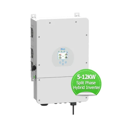  Deye Sun-12K-Sg01lp1-Us 12kw Inversor híbrido de fase dividida 48V Inversores solares 5kw 6Kw 8kW Inversor híbrido de baja frecuencia