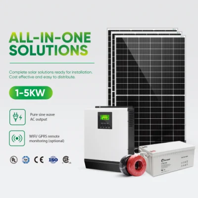 Alimentación Sunpal resistente al agua 48V 3kw 4kw 5kw 6kw 7kw con sistema solar residencial