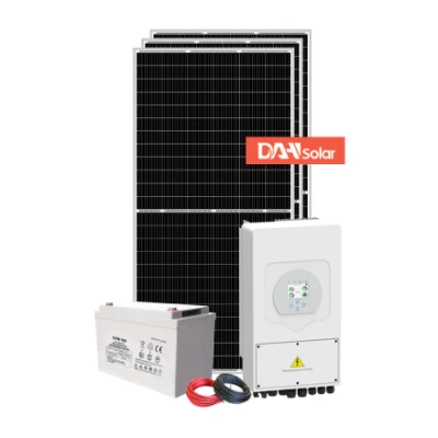  2kw 3kw 4kw 5kw fuera de la Red del Sistema Solar con controlador de carga CA