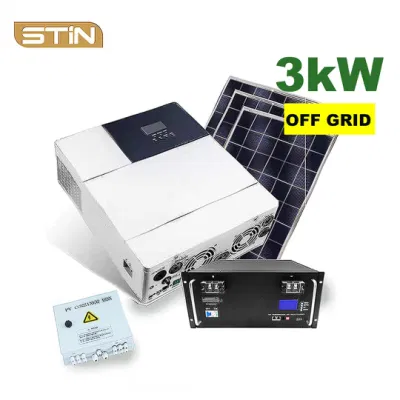  Mejor diseño completo 3000W 3kw paneles solares sistema completo Kit sistema de Energía Solar Inicio sistema de Energía Solar