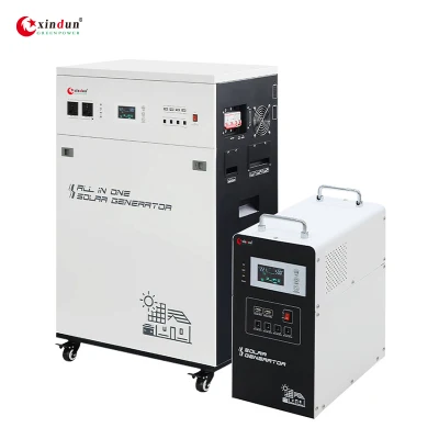  Para uso doméstico 12V 1kVA 24V 2000W 3kVA 48V 5kw Solar portátil de apagado de la red del generador híbrido