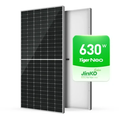  Jinko Módulo PV Fotovoltaico Neo Zonnepanelen Tiger 415W 480W 585W 630W de paneles solares de silicio monocristalino