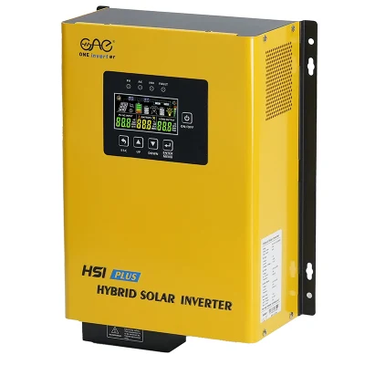  Hsi Plus Inversor Híbrido 1200 Vatios Cargador de Frecuencia Baja Onda Sinusoidal Pura Inversor Solar MPPT