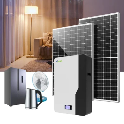  Alta calidad 4kw batería de litio Energía sistema de Energía Solar 4000W Generador