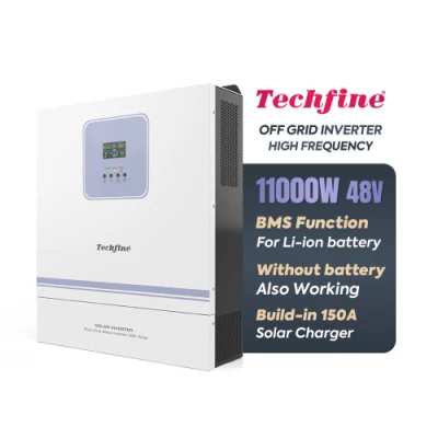  Fabricante off Grid Hybrid Solar Inverter Soalr Panel Power Pure Inversores de onda sinusoidal con controlador MPPT y modo UPS para Uso en el hogar 10kVA Solar Inverter