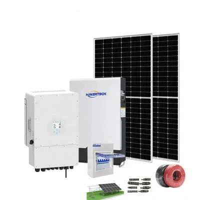  Alta calidad 10KW/20kW/30kW LiFePO4 batería apagado sistema de energía solar de la red