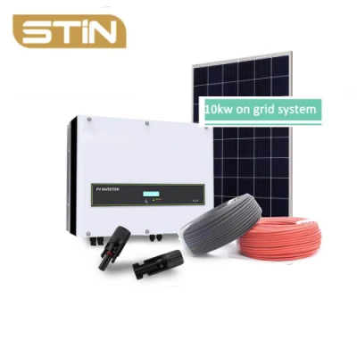  Planta de energía de 3kw 5kw 10kw a 20kw 30Kw en la red eléctrica del Sistema Solar Panel solar de 5kw de potencia para el hogar sistema de utilización del Sistema Solar