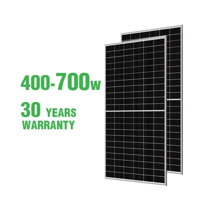  550W Ja Half Cell High Efficiency Mono PV Module Solar Panel para el sistema de Energía Solar del Hogar