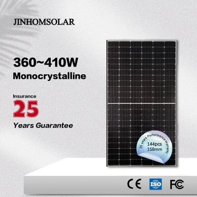  PV de alta calidad de producto Solar Panel Solar 300W 350W 360W 380W 400W 450W a 500W 72celdas 96 celdas Bifacial PERC 144 celda de la mitad Mono cortar un panel solar
