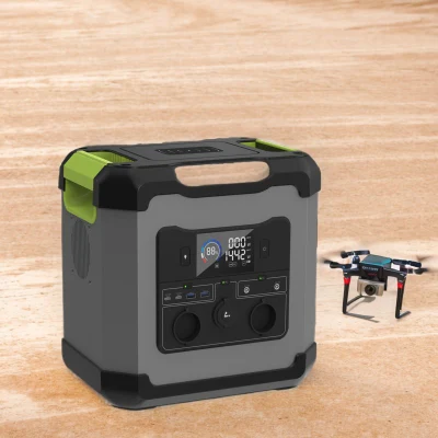 Portable Power Station 1680wh 2000W Lithium Battery Solar Generator Outdoor Mobile Power Supply