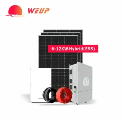  10KW 20kwh almacenamiento fotovoltaico integrado sistemas solares híbridos batería fotovoltaica Soluciones fábrica de China
