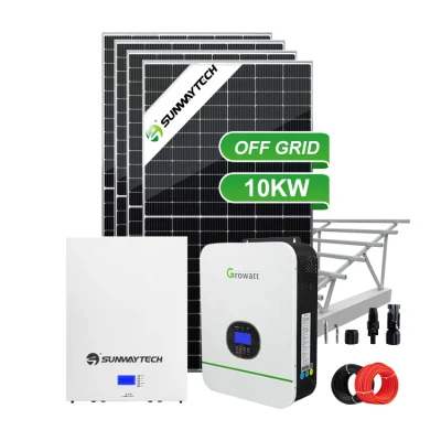  Kit completo de casa Sistema de paneles solares Sistema solar Energía doméstica 5kw 6kw 8kw 10kw Fuera de la red Conjunto de energía solar.