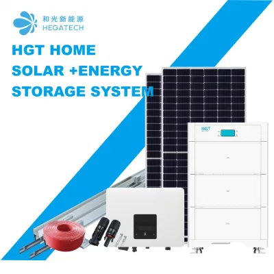  4,4kw HGT On Grid/off almacenamiento de energía de red Inicio batería Solar Precio de fábrica del sistema de energía