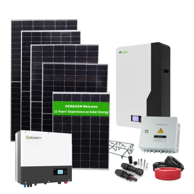  5kw 10kw 15kw 20kw 25kw 30kw-2MW Productos completos de células solares fotovoltaicas PV Panel Inversor Generador Kits Suministro Sistema de almacenamiento de energía solar para el hogar.