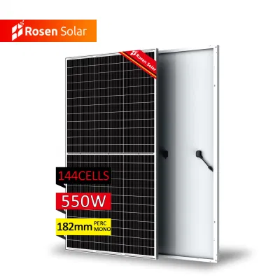  Los paneles solares de silicio monocristalino 550 vatios de paneles solares fabricados en China