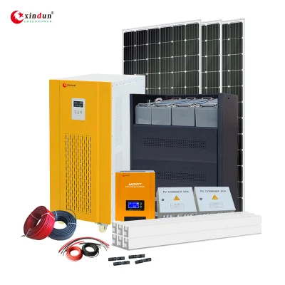  30kw de 30 Kwh fuera de la red de paneles solares fotovoltaicos para el sistema de alimentación 32 TV