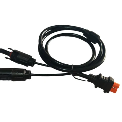  Conector hembra macho UL TUV 45A a contacto múltiple 4mm Cable solar PV DC de almacenamiento de energía policristalina