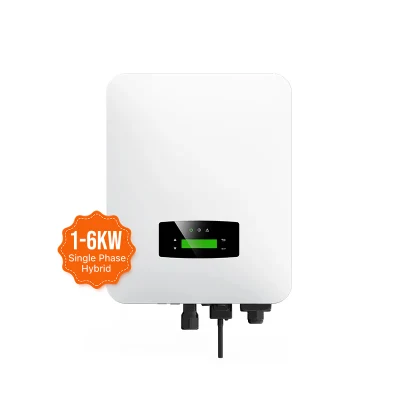  Hot Sale 3kw 5kw 6Kw Energía Solar ligada a la Red híbrida Inversor de almacenamiento con precio competitivo