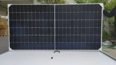  Flagsun Mono Perc 9bb Módulo PV 430W 440W 450W Energía Solar Panel Solar para Sistema de Energía Solar en el Hogar.