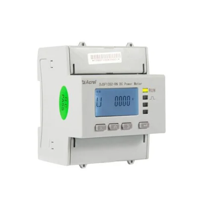  Djsf Acrel-Rn1352 Medidor de energía DC en carril DIN con RS485 Medidor de energía solar DC para el Sistema Solar