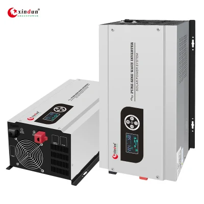  Fábrica Alta calidad 1KW 2kW 3kw 4kw 5kw 6Kw 7kw Inversor de energía solar con controlador de carga MPPT onda sinusoidal pura
