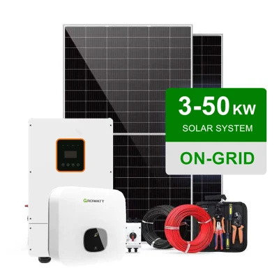  1KW 3kw 5kw 8kW 10KW 15kW 20kW 30kW en la rejilla Sistema de Energía Solar Kit de Panel Solar para sistema Solar de Hogar Precio