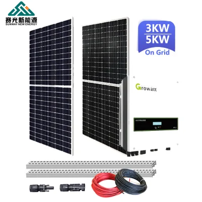  1kw-2kw-3kw-4kw-5kw-6kw-8kw-10kw fuera de la red del sistema de energía Fotovoltaica Energía Solar
