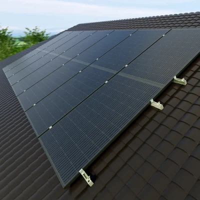  Kit de alimentación de energía solar fotovoltaica certificado de 3kw 4kw 5kw Panel solar con Huawei Goodwe Ginlong inversor almacenamiento