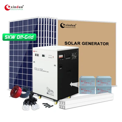  Proveedor de oro 3500W 5000W 5kVA 5000 Vatios de 5kw fuera de la Red del Sistema de Panel de Energía Solar