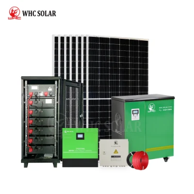  WHC Paneles Solares de litio fotovoltaicos Energía sistema de montaje 3kw 5kw 5kV 10KW 10000 vatios completos