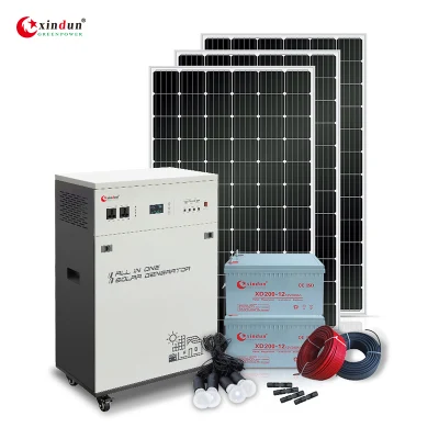  3500W Juego completo Camping portátil 3kV Solar Panel de montaje de Potencia Sistema de Xiamen