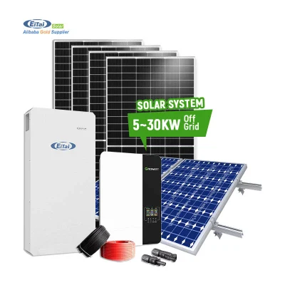 Eitai 40kw a 40kVA Panel solar de 40 kw de energía solar completa del sistema de precios de sistemas de energía del sistema de almacenamiento de la batería de Iones de Litio Home