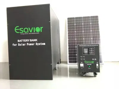  5kw de potencia solar portátil generador solar del sistema