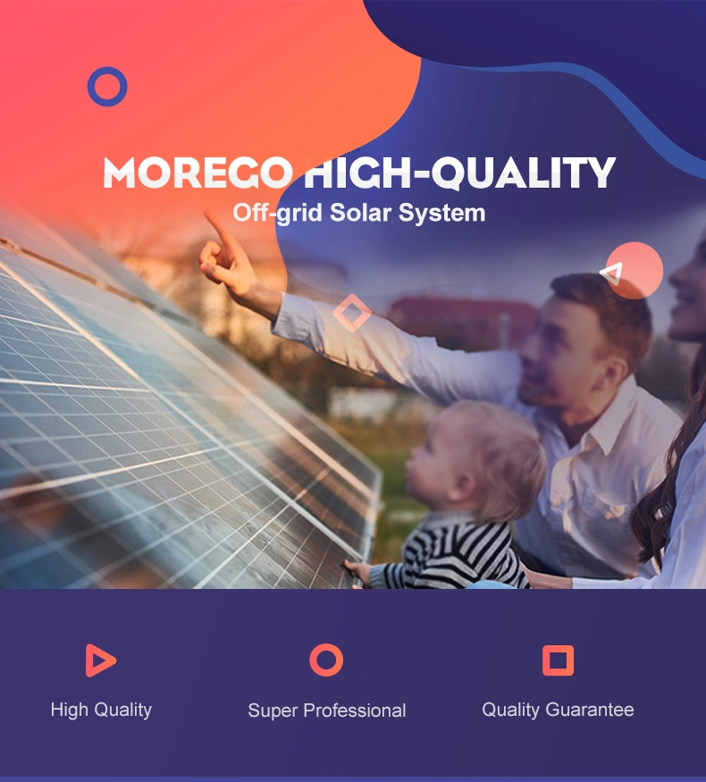 Moregosolar off-Grid Solar Energy System 10kw 20kw Solar Power System for Home Use