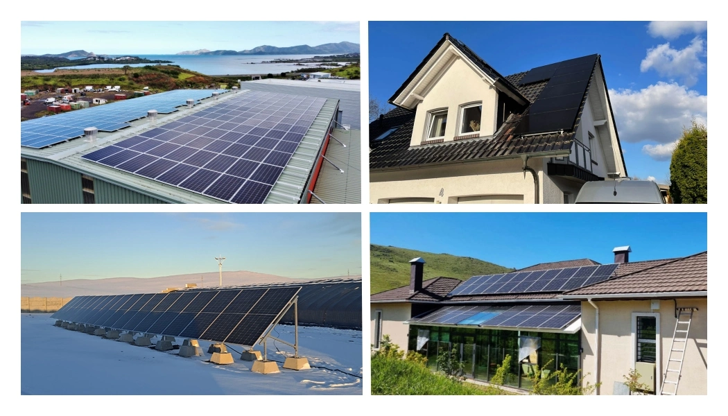 Solar Photovoltaic Module 300W 400W 500W 600W Half Cell Perc Solar Panel Renewable Energy Solution