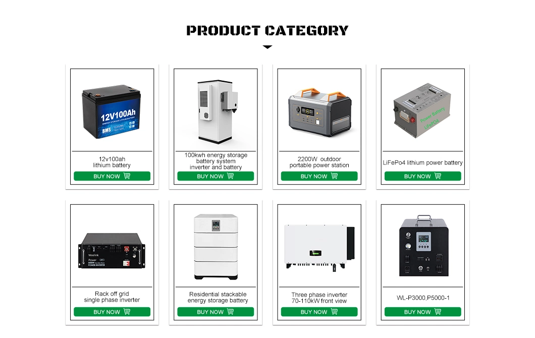 Pure Sine Wave Inverter Solar Energy Products 3kw 4.6kw 5kw on/off Grid Home Power System