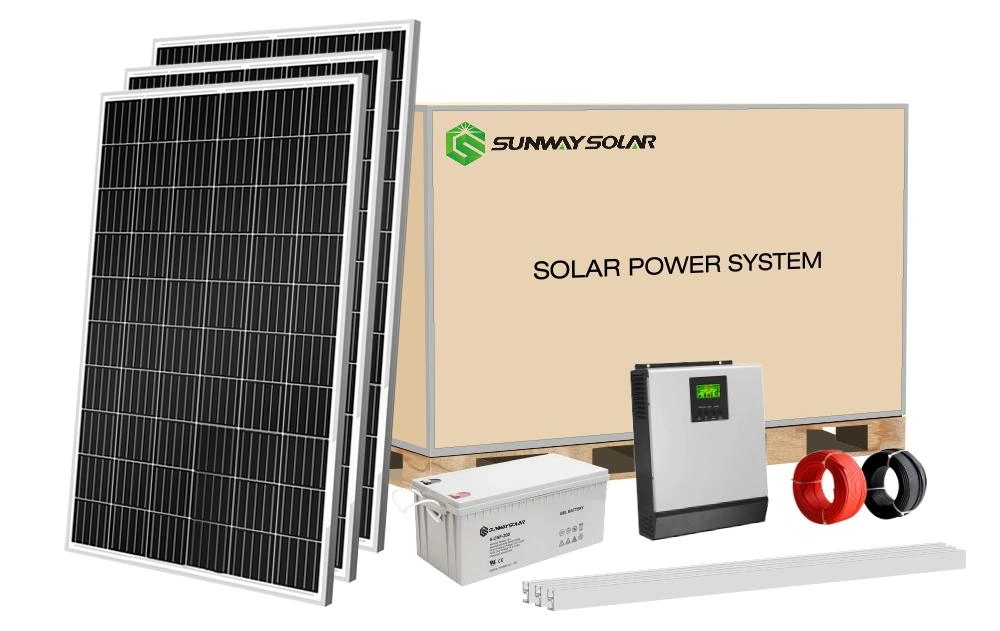 off Grid Solar Power System 1kw 2kw Portable Solar System Complete Kit