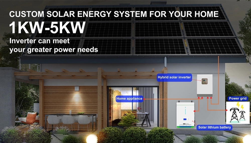 Nextgreenergy Factory Direct Selling High Frequency 1.5kw-5kw Micro Energy Storage System Solar off Grid Inverter