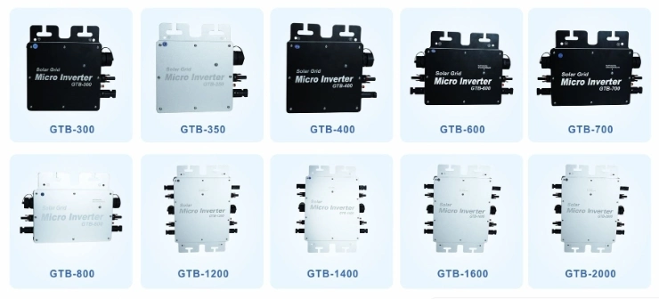 Microinverter 2000W 2400W 2800W Waterproof Solar Inverter 12 Years Manufacturer IP68 Micro Inverter Power