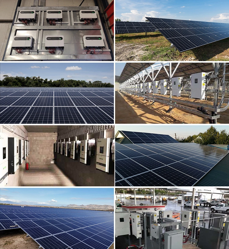 500kw Germany Big on Grid Solar System Balcony Project